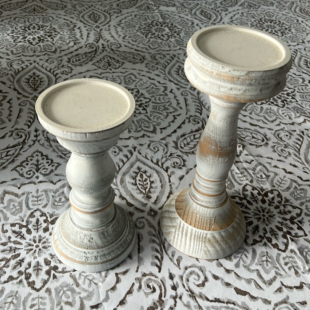Two Candle holders